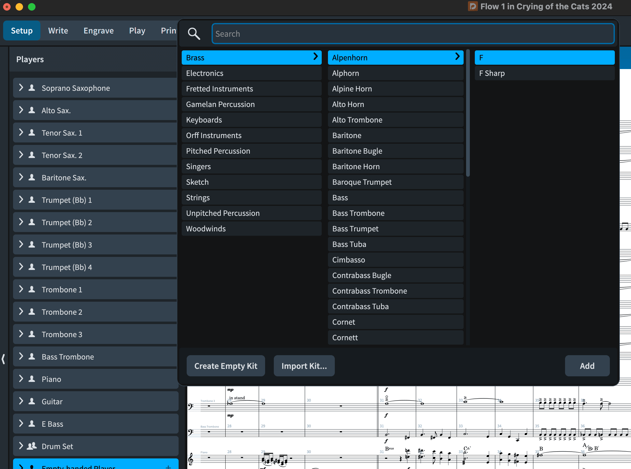 Staff, Player and Instrument Names and Labels in Dorico - Dorico Tutorials